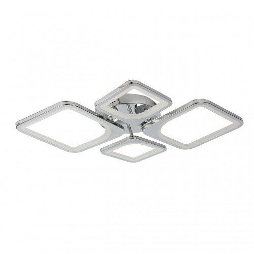 Стельова LED люстра Sunlight 5631/2+2 хром