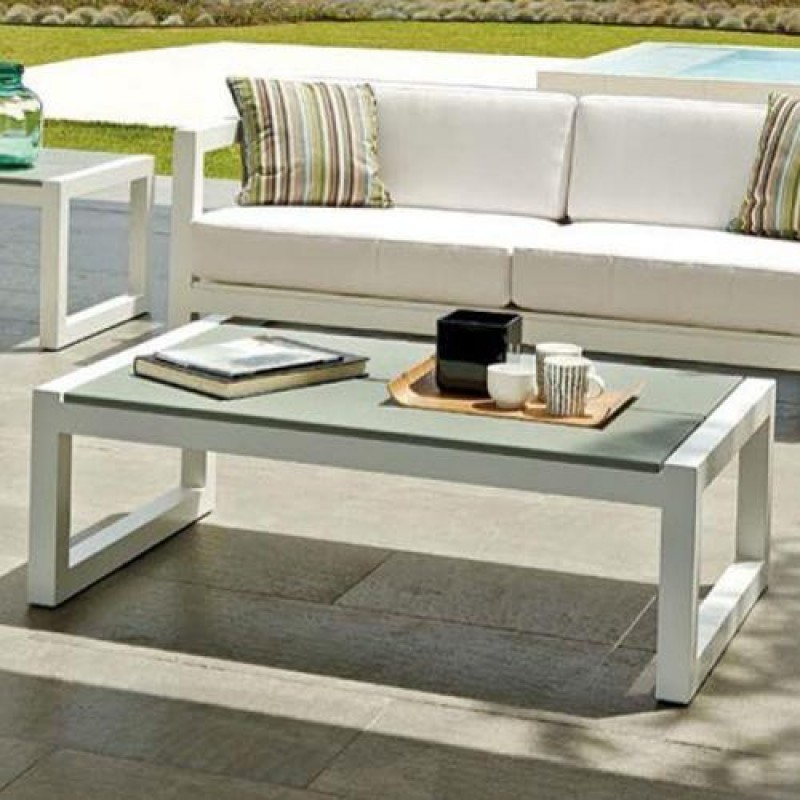 Кавовий журнальний столик у стилі Loft NS-659 430x1200x500 мм Белый