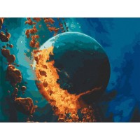 Картина за номерами Art Craft Вибух Фаетона 40х50 см 10552-AC Картина за номерами Art Craft Вибух Фаетона 40х50 см 10552-AC