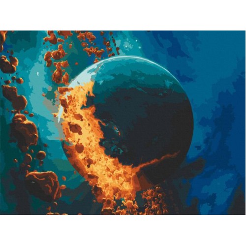 Картина за номерами Art Craft Вибух Фаетона 40х50 см 10552-AC Картина за номерами Art Craft Вибух Фаетона 40х50 см 10552-AC