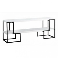 Консоль для дому в стилі Loft NS-375 830x1400x350 мм Черный