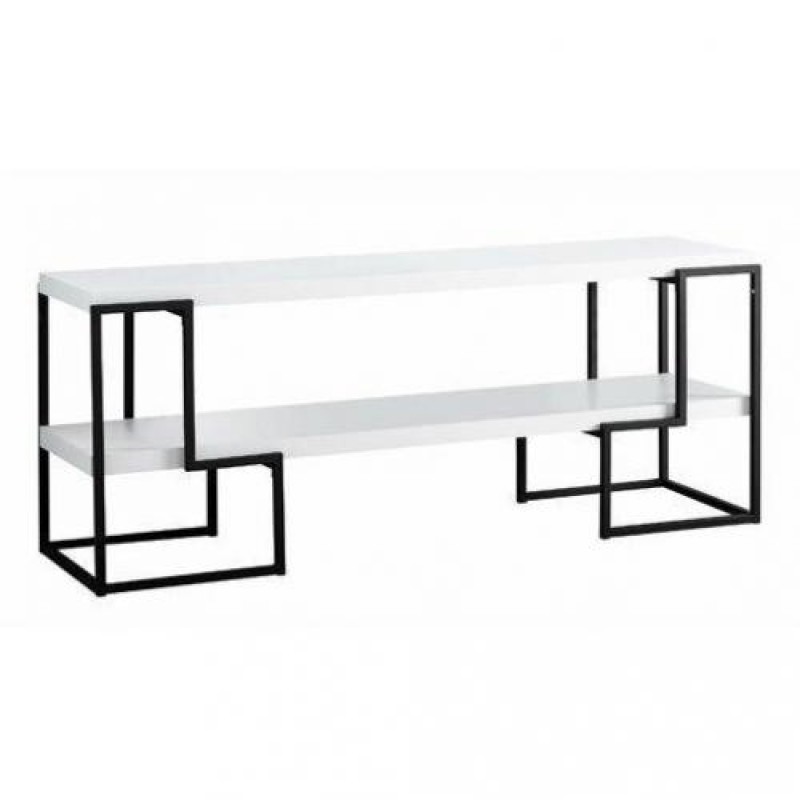 Консоль для дому в стилі Loft NS-375 830x1400x350 мм Черный