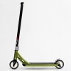 Самокат трюковий Best Scooter Freestyle Pro HIC-система пеги алюмінієвий диск та дека колеса PU Green (115642)