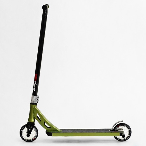 Самокат трюковий Best Scooter Freestyle Pro HIC-система пеги алюмінієвий диск та дека колеса PU Green (115642)