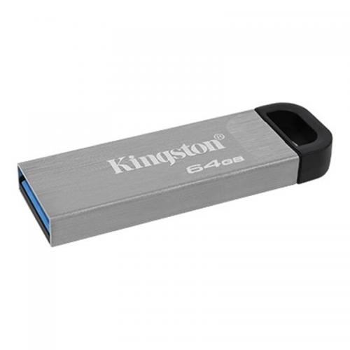 Флеш-накопичувач USB3.2 64GB Kingston DataTraveler Kyson Silver/Black (DTKN/64GB)