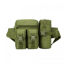 Сумка на пояс Aokali Outdoor A33 4 л 16 х 19 х 9 см Green 5364-16754