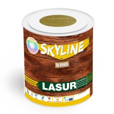 Лазур декоративно-захисний Skyline Lasur Wood для обробки дерева Дуб світлий 0.75 л