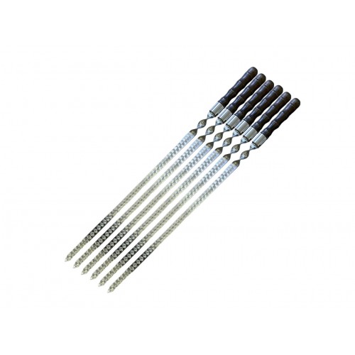 Шампур для люля-кебаб Gorillas BBQ Бамбук SKK99 50 см 6 шт (5483)