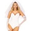 Фата нареченої Leg Avenue Tiered bridal veil O/S в інтернет супермаркеті PbayMarket!