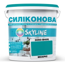 Фарба Skyline для вологих приміщень 3050-B40G Мохріс 5 л