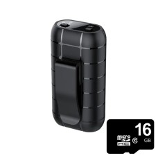 Міні диктофон з великим часом роботи Nectronix A50+, з пам'яттю 16 Гб, кліпса, магніт