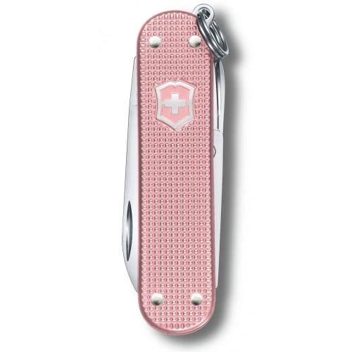 Ніж-брелок Victorinox Classic SD Alox Colors Cotton Candy 58 мм, 5 функцій, Рожевий (0.6221.252G) Ніж-брелок Victorinox Classic SD Alox Colors Cotton Candy 58 мм, 5 функцій, Рожевий (0.6221.252G)