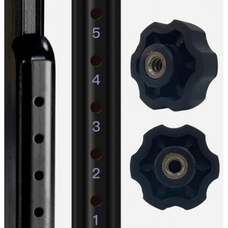 Масажний стіл Master Massage Galaxy Black 76x183 см (104056)