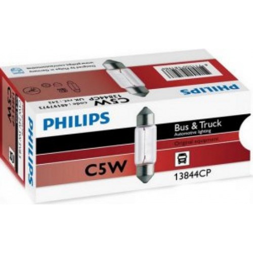 Автолампа ук. PHILIPS 13844CP C5W 24V 5W SV8,5 в інтернет супермаркеті PbayMarket!