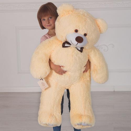 Плюшевий ведмедик Mister Medved Чарлі 110 см Бежевий (005) Плюшевий ведмедик Mister Medved Чарлі 110 см Бежевий (005)