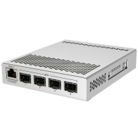 Комутатор MikroTik CRS305-1G-4S+IN (1x1GE, 4xSFP+, Dual PSU, L3)