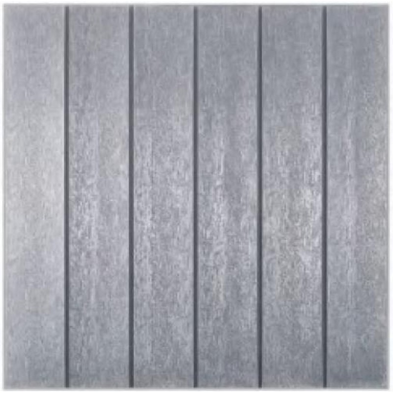 Самоклеюча 3D панель Loft-Expert 3336-5 Дерево срібло 700x700x5 мм