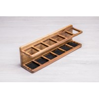 Жіночий органайзер для зберігання косметики ecoWalnut 370x87.5x110 мм Жіночий органайзер для зберігання косметики ecoWalnut 370x87.5x110 мм