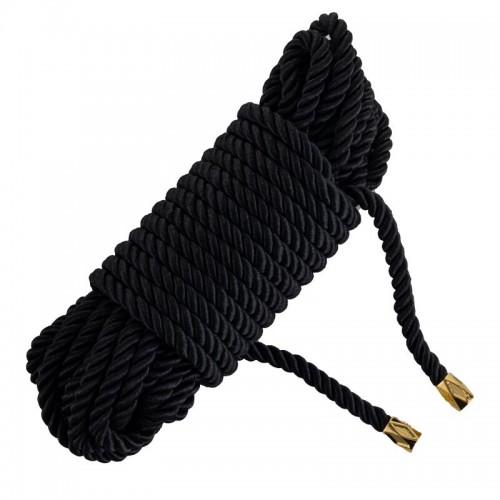 Мотузка для шибарі LOCKINK SEVANDA Shibari Pratice Rope Black, 8 метрів