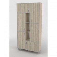 Шафа-Пенал Тиса Мебель ШС-103 Дуб сонома 205x35x100 см