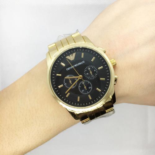 Наручний годинник чоловічий No Brand Emporio Armani Золотистий (IBW687YB) Наручний годинник чоловічий No Brand Emporio Armani Золотистий (IBW687YB)