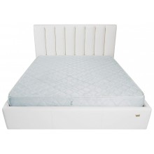 Ліжко Двоспальне Richman Санам 180 х 190 см Boom 01 З підйомним механізмом та нішою для білизни Біле