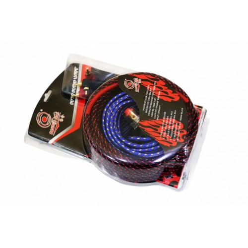 Набір проводів для підсилювача сабвуфера SOUND Tech 8GA 6м 1500W ART: 5600 (3_02414) Набір проводів для підсилювача сабвуфера SOUND Tech 8GA 6м 1500W ART: 5600 (3_02414)