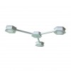Люстра стельова MSK Electric Space 3 плафони GX53 Білий NL 13040-3 WH