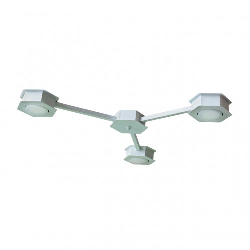 Люстра стельова MSK Electric Space 3 плафони GX53 Білий NL 13040-3 WH Люстра стельова MSK Electric Space 3 плафони GX53 Білий NL 13040-3 WH