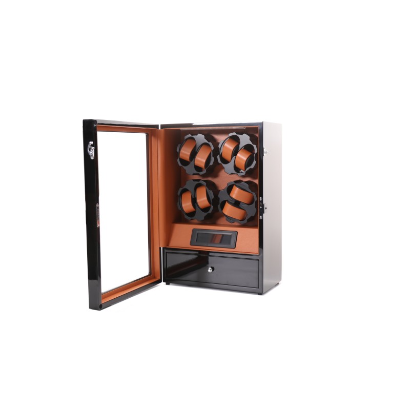 Шкатулка Salvadore для підзаводу 8 годинників X-2/06-BBR Чорний