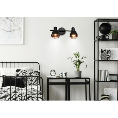 Спот Candellux Neria 32x15 см Чорний (92-81780)