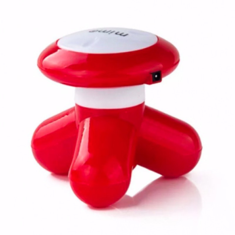 Вібраційний міні масажер Mimo Ручний масажер Червоний