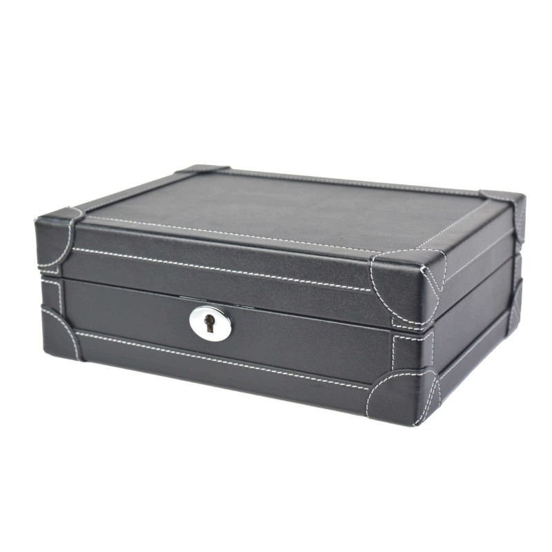 Шкатулка для зберігання годинників Salvadore 8W-BGF Чорний