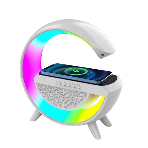 Лампа настільна RGB великий нічник OPT-TOP AS-K10 з бездротовою зарядкою для телефону (1876495732)