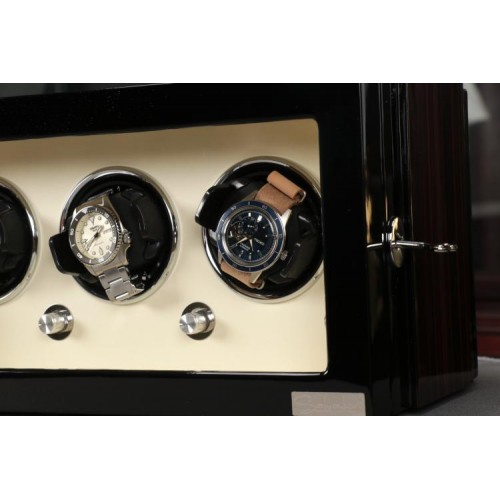 Скринька Salvadore для підзаводу 3 годинників HD130WH 190х370х185 мм Різнокольоровий Скринька Salvadore для підзаводу 3 годинників HD130WH 190х370х185 мм Різнокольоровий