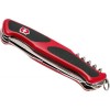 Складаний швейцарський ніж Victorinox Ranger 55 Grip 13 см Чорно-червоний (0.9563.CB1)