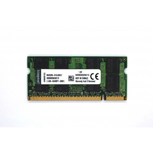Оперативна пам'ять Kingston SODIMM DDR2 1GB 800 MHZ (KVR800D2S6/1G) Оперативна пам'ять Kingston SODIMM DDR2 1GB 800 MHZ (KVR800D2S6/1G)