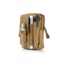 Тактична сумка на пояс органайзер Military 18х13х3 см Койот