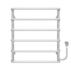 Рушникосушарка електрична Стандарт П6 500х600 Deffi Білий EF16 (D.SS.60.50.6.E.W.R.5)