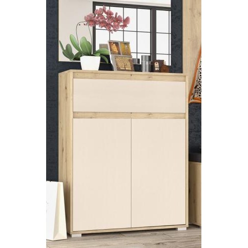 Комод Меблі Сервіс 2Д1Ш Торіно Артісан + Шампань Комод Меблі Сервіс 2Д1Ш Торіно Артісан + Шампань