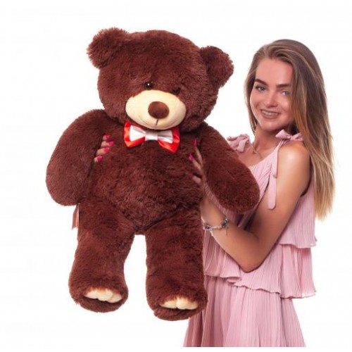 Плюшевий ведмедик Mister Medved Бадді 85 см Бурий (001) Плюшевий ведмедик Mister Medved Бадді 85 см Бурий (001)