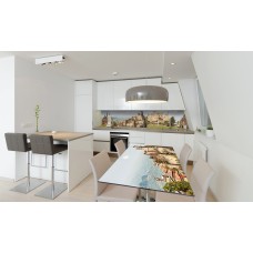 Наклейка вінілова на стіл Zatarga «Замок на горі» 600х1200 мм Z180733st