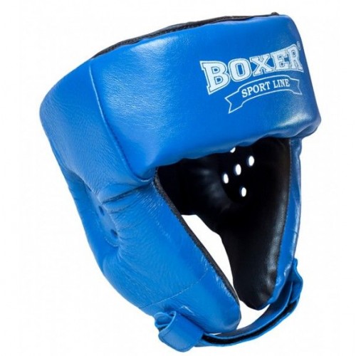 Шолом карате шкірвініл Boxer Sport Line L Синій (hub_NBxT03431) в інтернет супермаркеті PbayMarket!