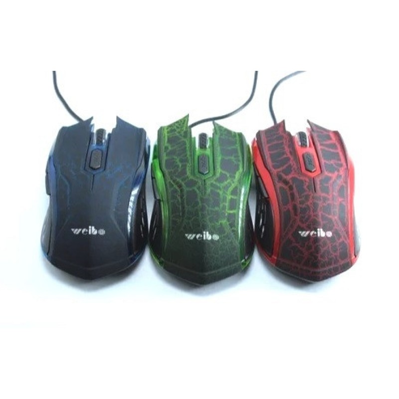 Ігрова миша Weibo FC-1620 3200 Dpi Red