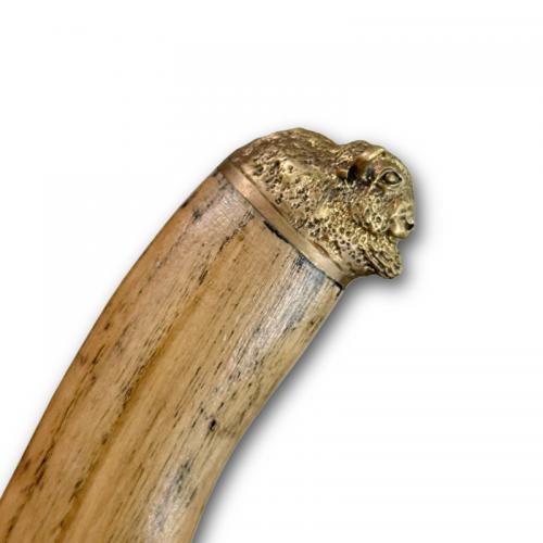 Мисливський подарунковий ніж ручної роботи Gorillas BBQ сталь 50х14мф KN97 (5213) Мисливський подарунковий ніж ручної роботи Gorillas BBQ сталь 50х14мф KN97 (5213)