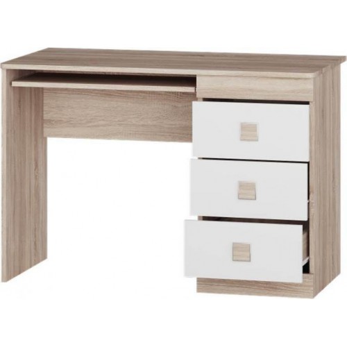 Стіл письмовий Соната Еверест Сонома з білим (psg_UK-6415014) Стіл письмовий Соната Еверест Сонома з білим (psg_UK-6415014)