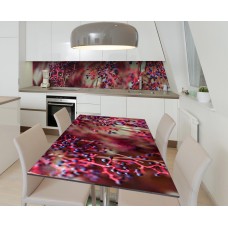 Наклейка 3Д вінілова на стіл Zatarga «Дикий виноград» 600х1200 мм (Z183330st)