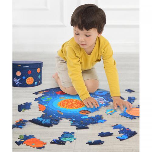 Круглий пазл MiDeer Подорож через космос 150 ел (MD3082) Круглий пазл MiDeer Подорож через космос 150 ел (MD3082)