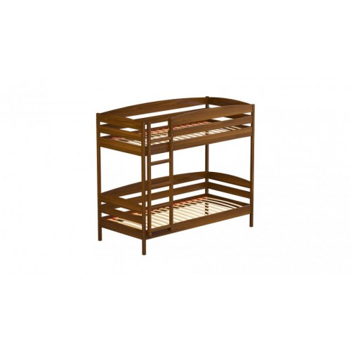 Ліжко дерев'яне Estella Дует Плюс 80х190 см Світлий горіх Масив 2Л2.5 (6601764029) Ліжко дерев'яне Estella Дует Плюс 80х190 см Світлий горіх Масив 2Л2.5 (6601764029)