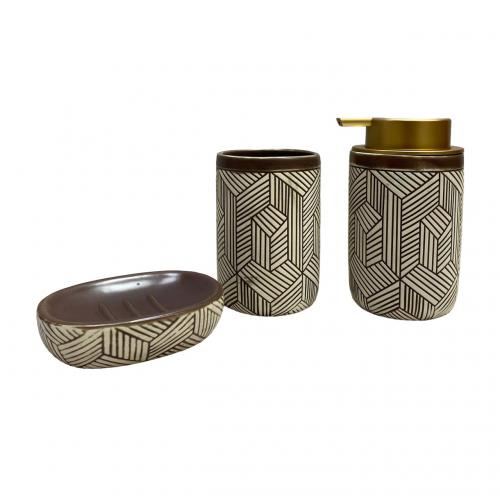 Набір для ванної кімнати S&T 899-2 3 предмети